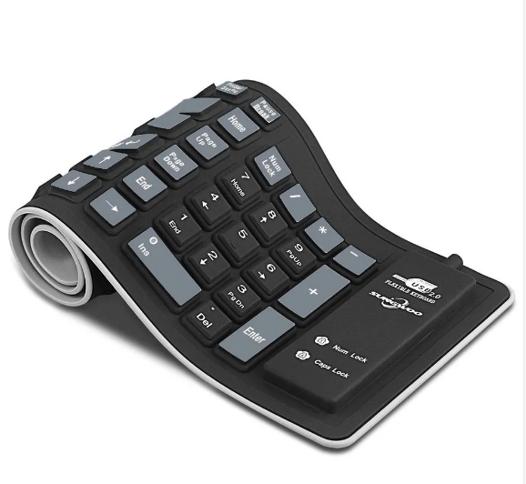 Black Silicone Rubber Keyboard at Rs 660 / Piece in Delhi D K Enterprises