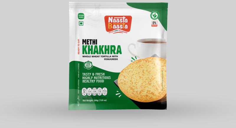 Naaasta Baasta Methi Khakhra, Certification : FDA Certified