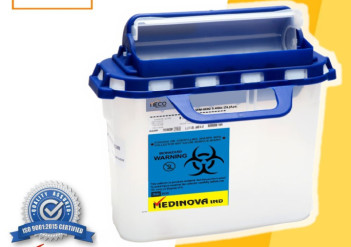 Sharps Disposal Containers (shield Collecter) 5ltrs, For Disposing Medical Waste, Feature : Eco-friendly