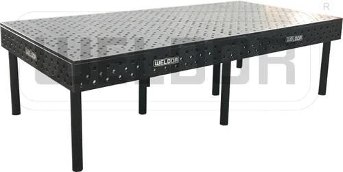 Weldor Steel 3d Welding Table, Color : Black