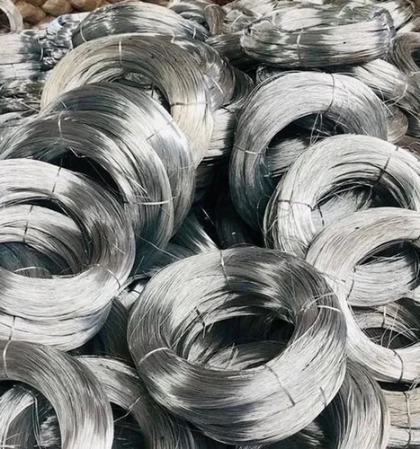 Silver Mild Steel Galvanized Wire