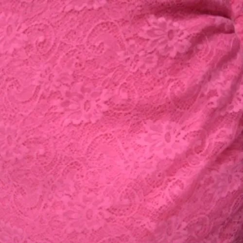 Pink Nylon Net Fabric