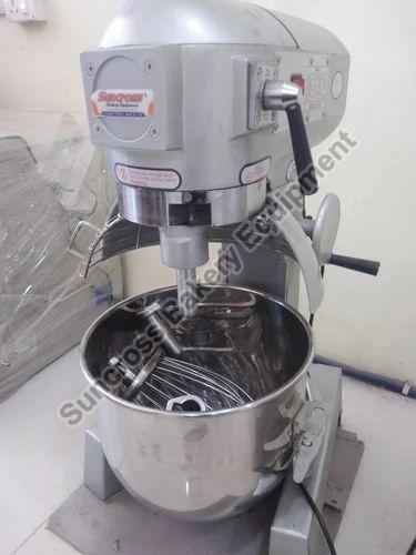 Stainless Steel (SS) Automatic Planetary Mixer Machine, Capacity : 20 liters