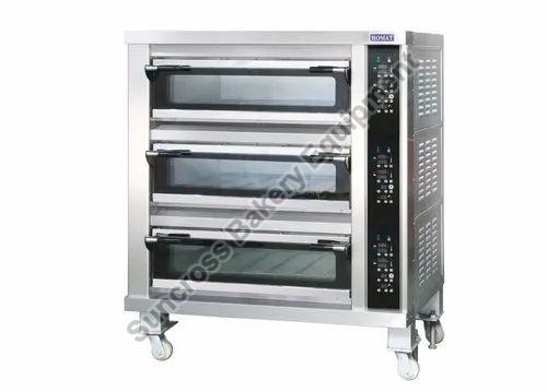 Aluminum Bakery Deck Oven, Automatic Grade : Automatic