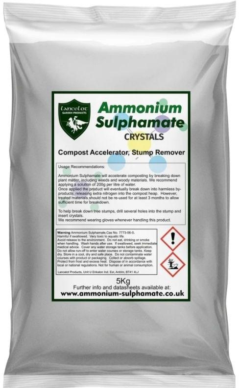 Ammonium Sulphamate (Sulfamate) - Compost Accelerator, Flame retardant