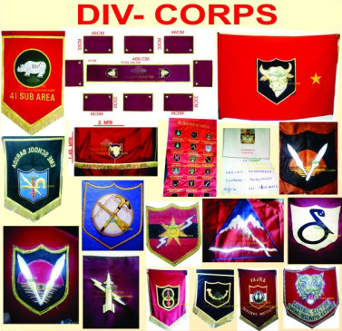 Ass Army Embroidered Corps Cdr Residential Flag