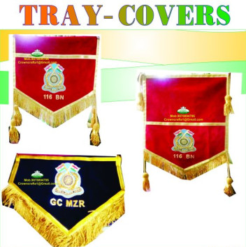 Cotton army tray cover, for Military Use, Style : Flying, Stable