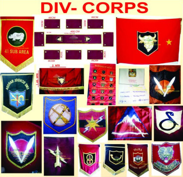 Cloth Div Corps Eme Flags