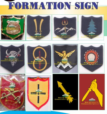 Customized Cloth Formation Sign, For Aa, Certification : Iso Msme at Rs ...