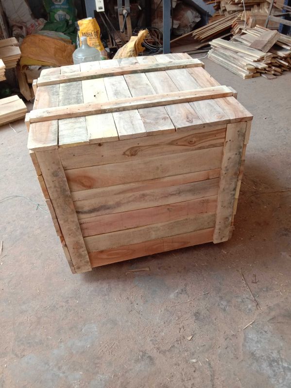 Fumigation Process Industrial Wooden Boxes