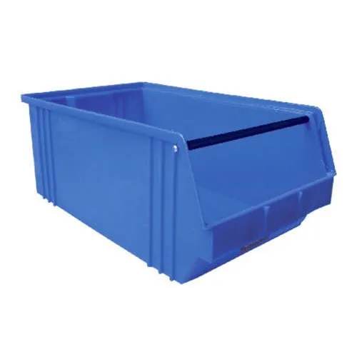 Red Rectangular Blue Plastic Stackable Bin at Rs 280 / Piece in pune ...