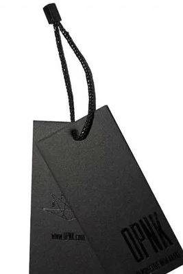 Black Paper Tag Printing Services