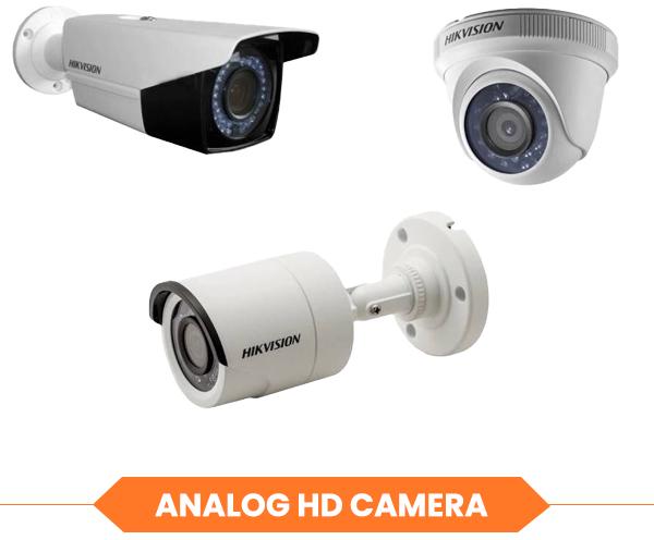 White Analog HD CCTV Camera