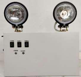 Rectangle Aluminium p7-ieml-255-shi emergency lights, Packaging Type : Carton box