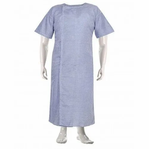 Hospital Patient Gown, Size : Large, Pattern : Knot pattern at Rs 350 ...