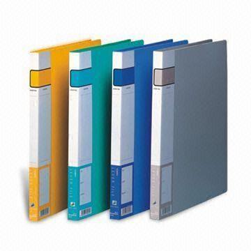 Mulit Colour Rectangular Plastic PVC File & Folder, for Office, School, Size : All Sizes