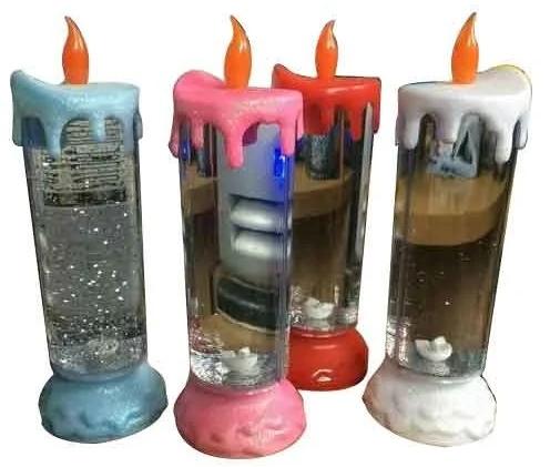 Multicolour Glitter Candle, for Festival