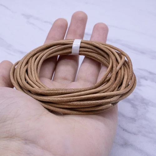Brown Nylon Lacing Cord, for Electric Appliance, Pattern : Plain