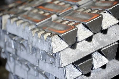 Grey Polished AC5A Aluminium Alloy Ingots, for Industrial, Shape : Rectengular