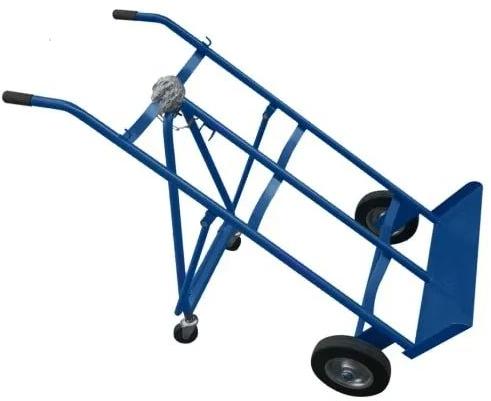 Mild Steel Double Cylinder Trolley, Feature : Fine Finish, High Quality, Light Weight