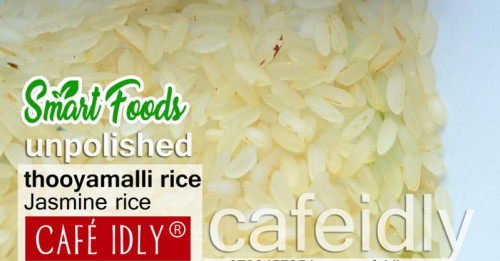 Semi polished Thooyamalli rice