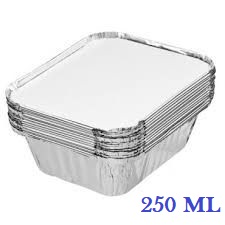 250 Ml Aluminum Foil Container