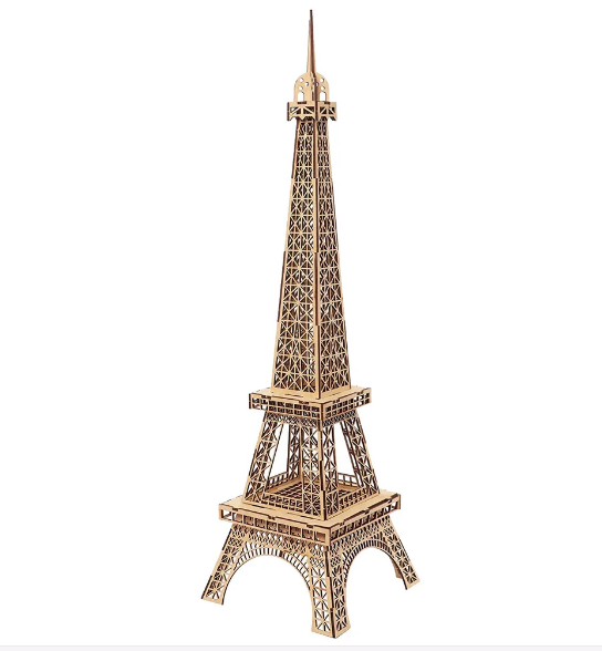 Wood 3D Eiffel Tower Puzzle at Rs 400 / Piece in Ahmedabad | Triad ...