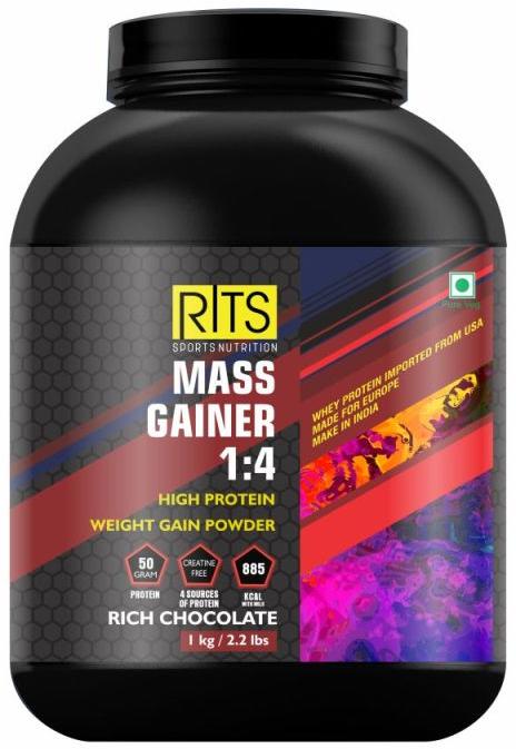 1:4 Mass Gainer Protein Powder, for Weight Increase