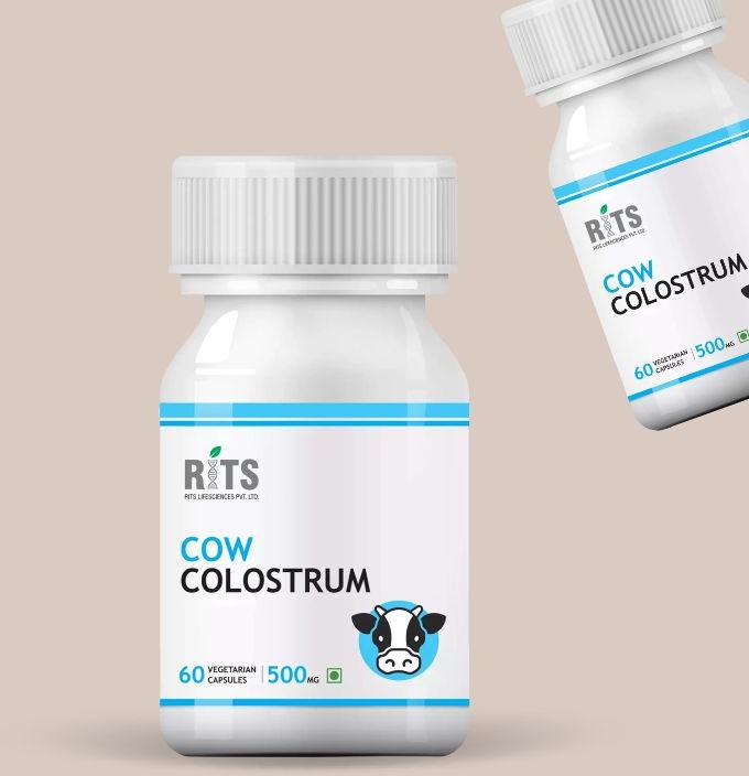 Cow Colostrum Capsules, for Muscle Strength Gain, Body Fitness, Grade Standard : Pharma