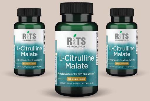 L-Citrulline Malate Capsules, for Cardiovascular Health Energy, Packaging Type : Pet Bottle