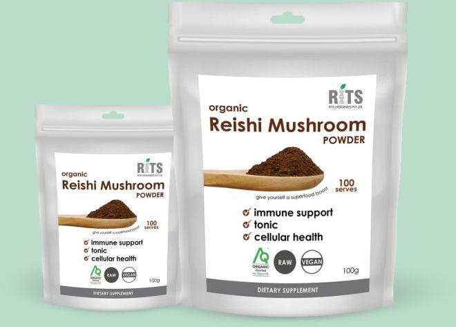 Organic Reishi Mushroom Powder, for Human Consumption, Grade Standard : Food Grade