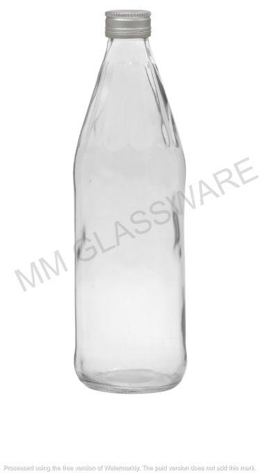 Glass Sharbat Line Juice Bottle