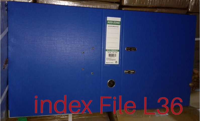 Multicolor Cardboard L36 Index File Folder