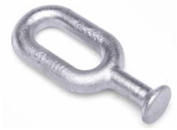 Polished CI Casting Line Hardware Pin, for Industrial, Color : Silver