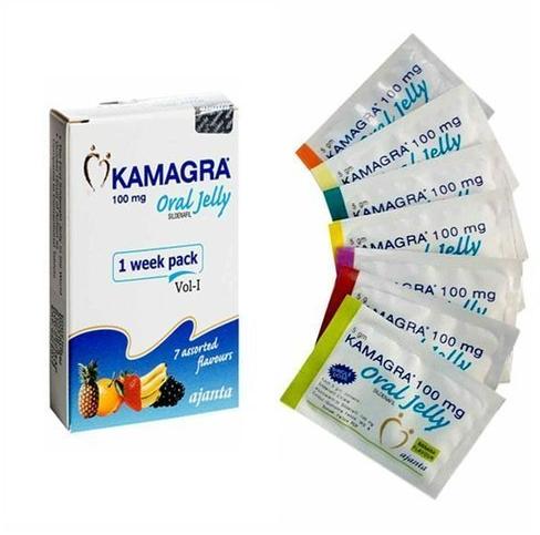 Kamagra Oral Jelly, for Hospital, Packaging Size : 10 X 7 Pouches