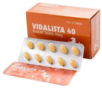 White. Vildalista 40 mg tablets, for Clinical, Hospital, Grade : Allopathic