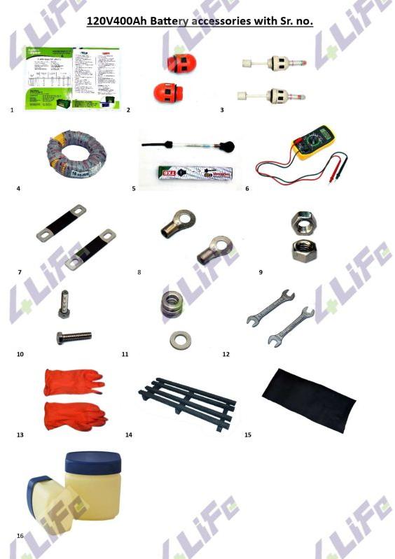 120v400ah Battery Bos Kit, For Industrial
