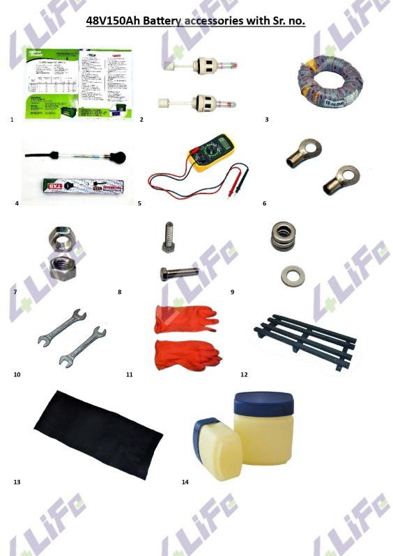 48V150Ah Battery BOS Kit