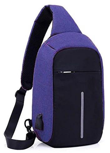 Plain Cross Body Backpack Bag, Size : College, Office