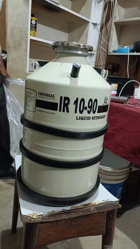 IR10-90 Liquid Nitrogen Container Jumbo, for Cell Storage, Feature : Heat Resistance, Highly Reliable