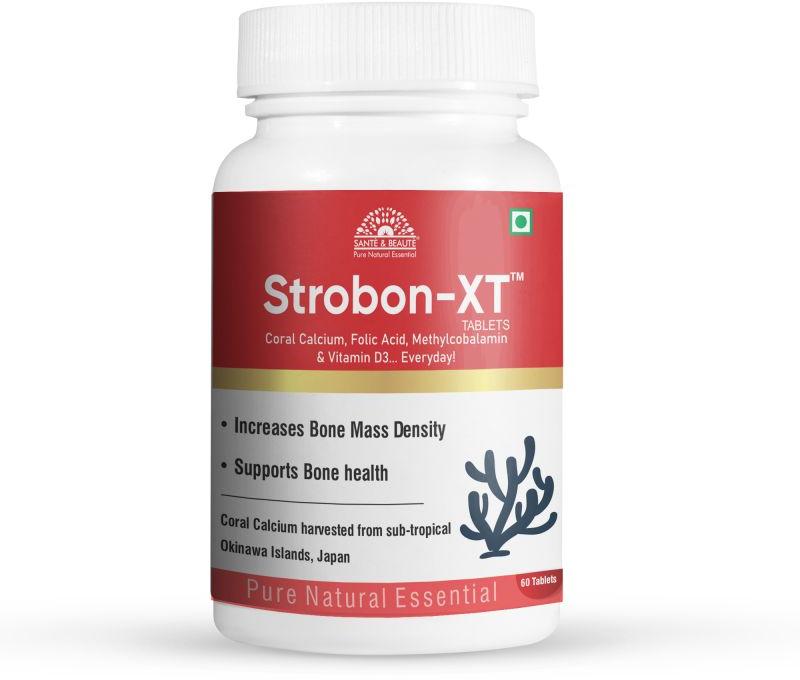 White. Strobon XT Tablets, for Clinical, Hospital, Personal, Packaging Type : Bottle