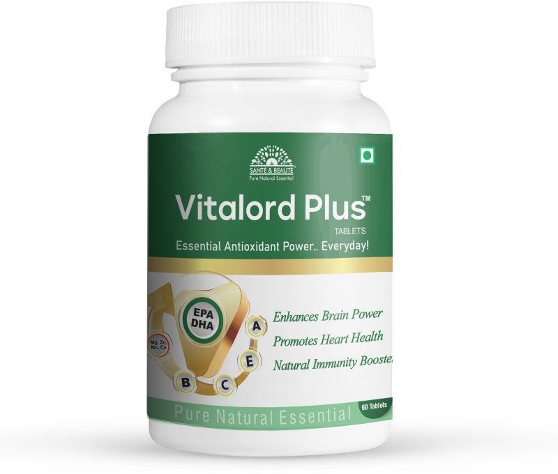 Vitalord Plus Tablets, for Clinical, Hospital, Personal, Grade : Pharma Grade