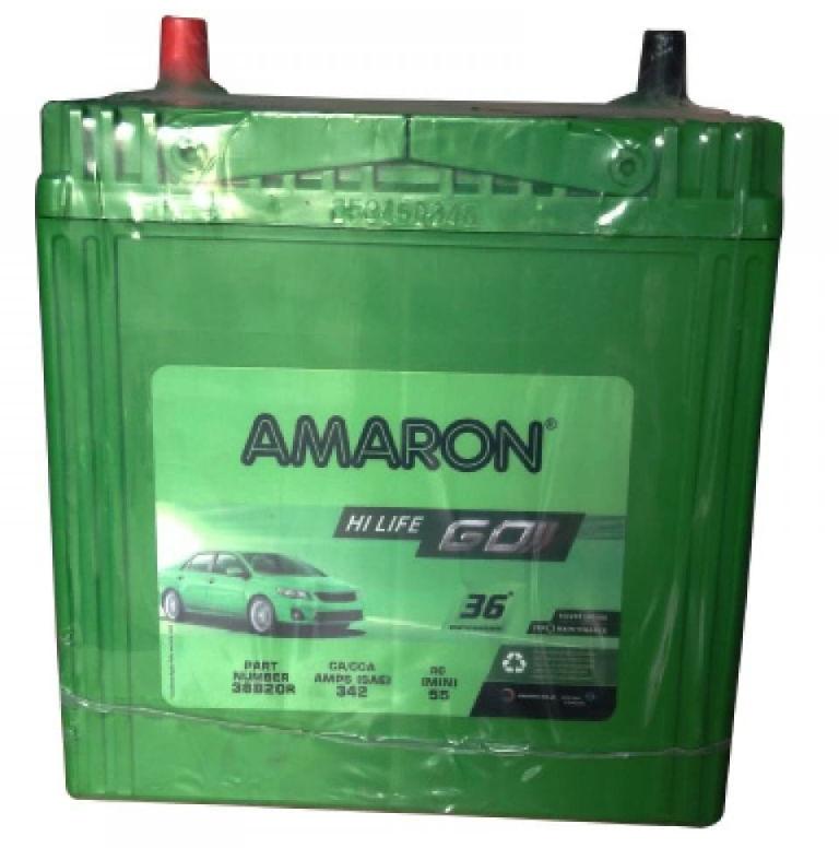 Amaron 38B20L Car Battery, Feature : Stable Performance, Long Life