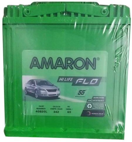 Amaron Flo 40B20L Car Battery, Feature : Long Life, Stable Performance