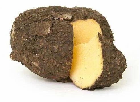 Round Organic Fresh Elephant Yam, for Human Consumption, Cooking, Color : Brown