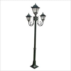 Round Electric Coated Cast Iron Decorative Lighting Pole New, For Public Use, Feature : Premium Quality