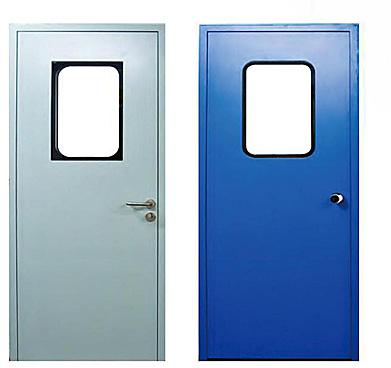 Folding Polished Stainless Steel Clean Room Door