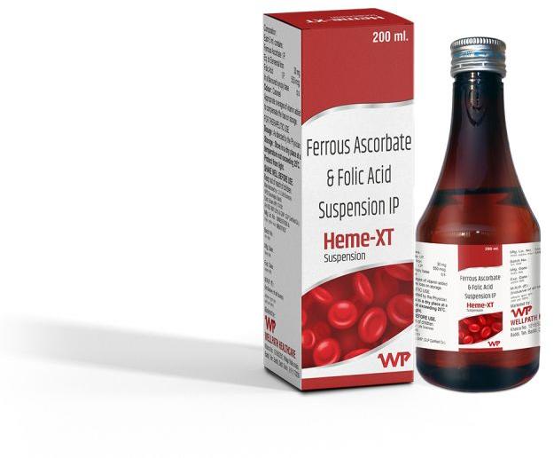 Heme-XT Liquid Heme XT Syrup, for Hospital, Clinical Personal, Packaging Type : Plastic Bottle