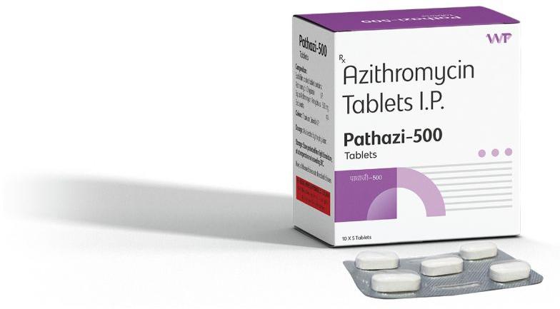 Pathazi-500 Pathazi 500mg Tablet, for Hospital, Clinical Personal, Packaging Type : Alu Alu