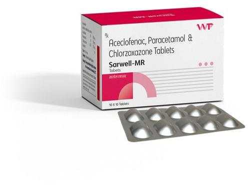 Sarwell-MR Sarwell MR Tablet, for Hospital, Clinical Personal, Packaging Type : Blister